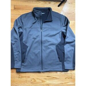 The North Face Men’s Windwall Half Zip Fleece Jacket Large Gray New No Tags